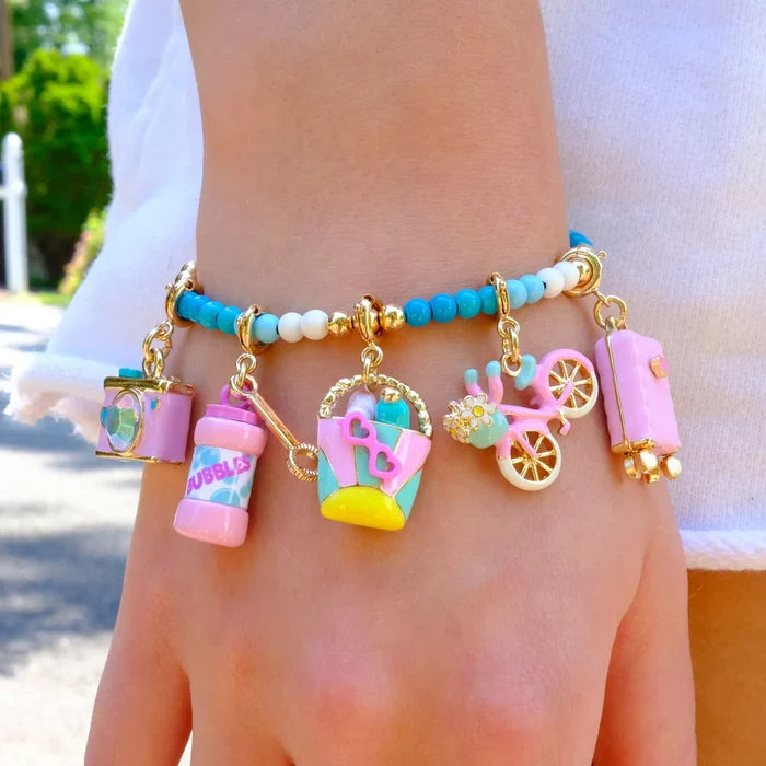 Charm It: Gold Bubbles Charm