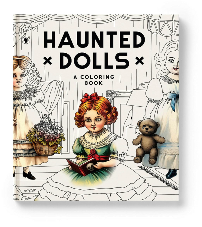 Chronicle: Haunted Dolls Coloring Book