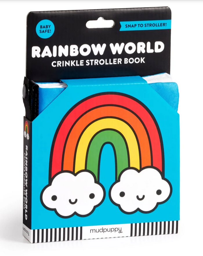 Chronicle: Rainbow World Crinkle Fabric Stroller