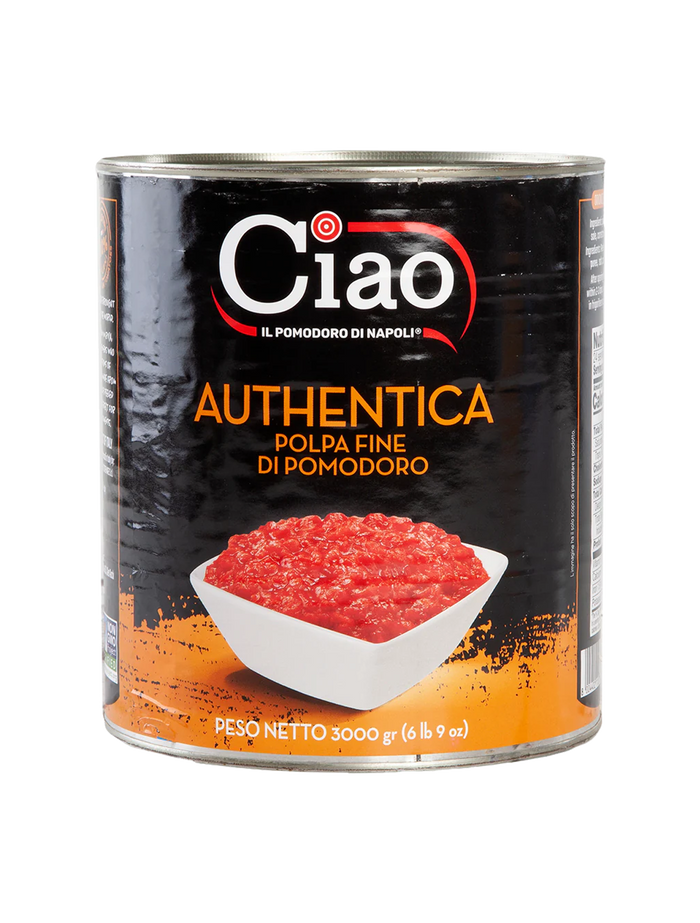 CIAO Authentica Pizza Italian Crushed Tomatoes - 6lb. 9oz.