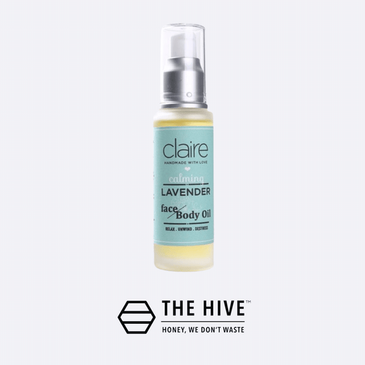 Claire Organics Lavender Face & Body Oil - Thehivebulkfoods