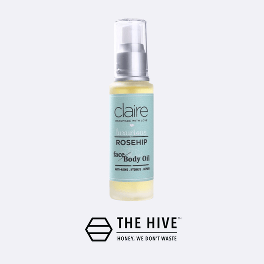 Claire Organics Luxurious Rosehips Face & Body Oil - Thehivebulkfoods