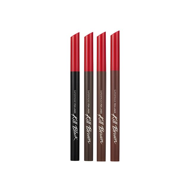 Clio Superproof Pen Liner Kill Black 02 Cacao Brown