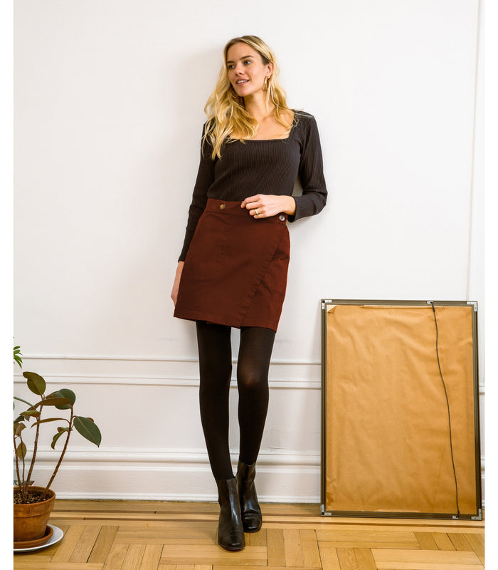 Loup - Cocoa Gina Skirt -