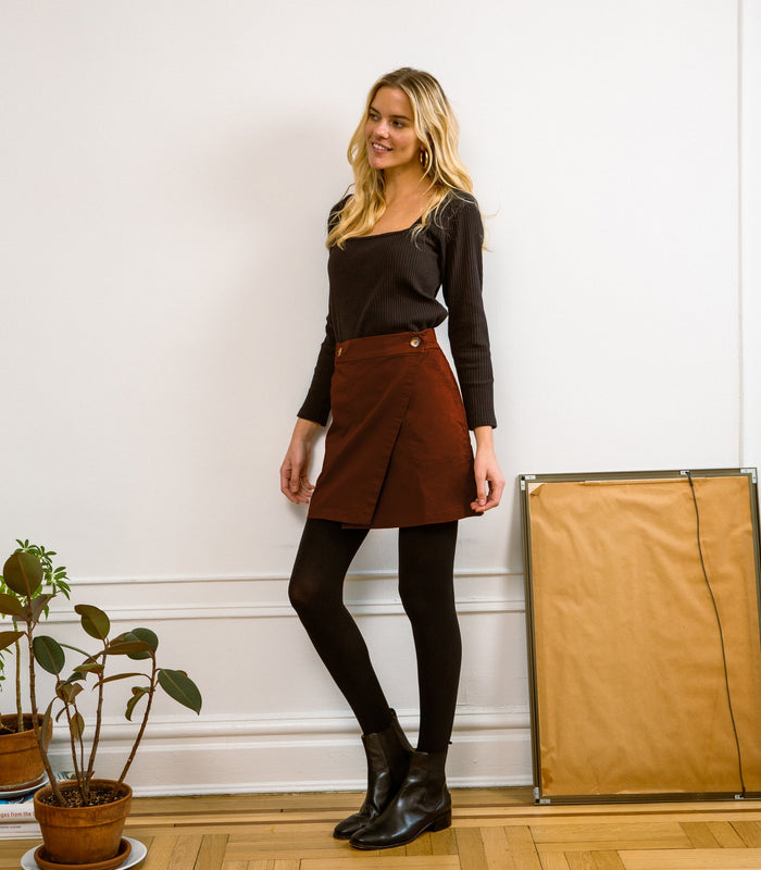 Loup - Cocoa Gina Skirt -