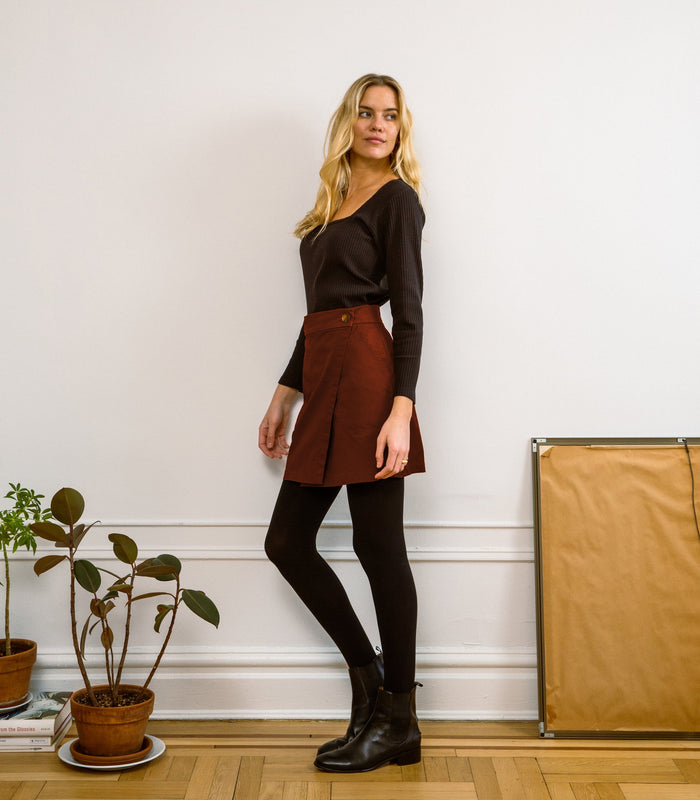 Loup - Cocoa Gina Skirt -