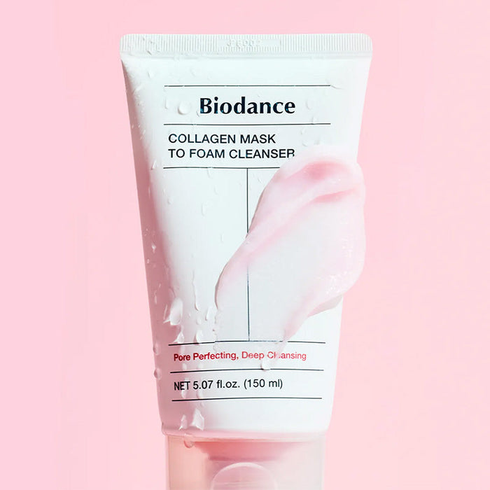 Collagen Mask To Foam Cleanser