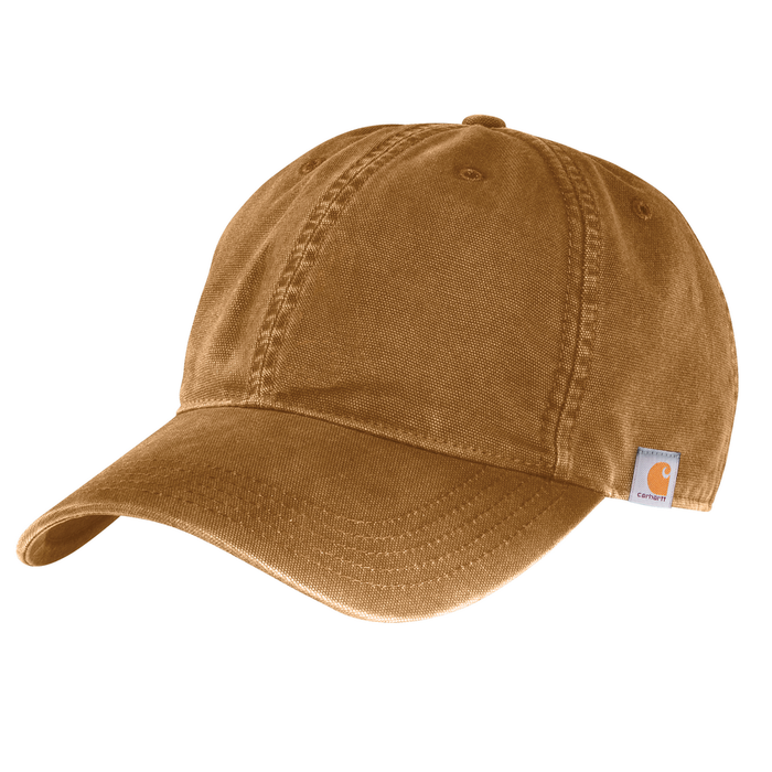 COTTON CANVAS CAP - 211-Carhartt Brown | Carhartt 103938