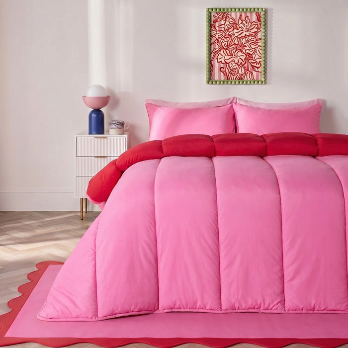 Double / Hot Pink/Red