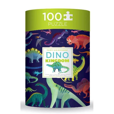 Crocodile Creek: 100-Piece Puzzle - 36 Dino Kingdom