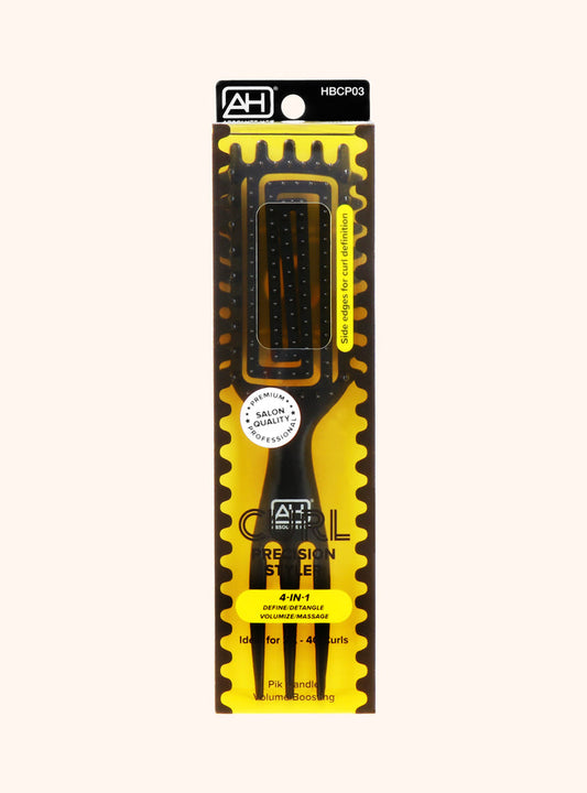 Curl Precision Styler Pik Handle Volume Boosting 3A-4C - Yellow