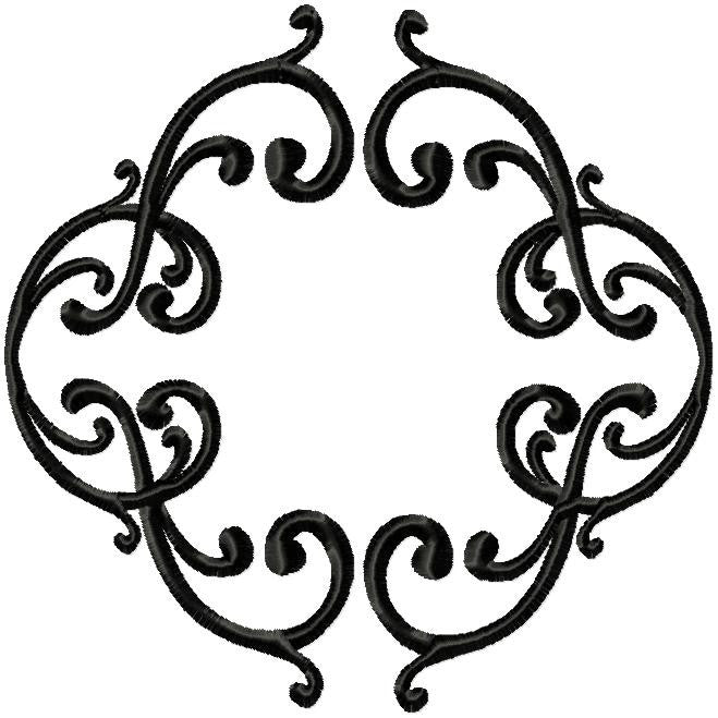 Curly Mono Frame