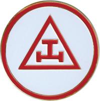 D575CH York Rite Chapter Triple TAU Auto Emblem