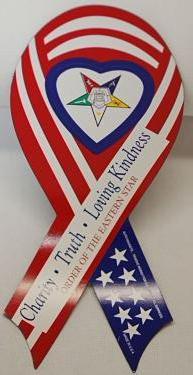 D575ORB Order of Eastern Star Auto Magnet