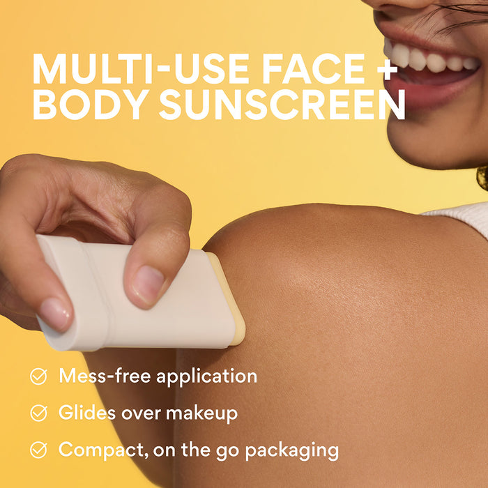 Daily UV Defense Sunscreen Stick SPF 50+ multi-use face + body sunscreen