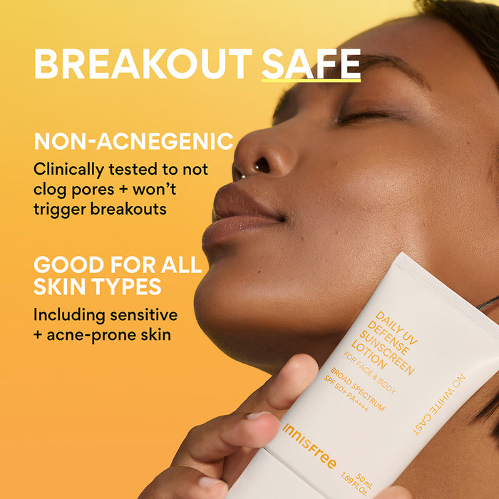 Daily UV Defense Sunscreen SPF 50+ PA++++ breakout safe