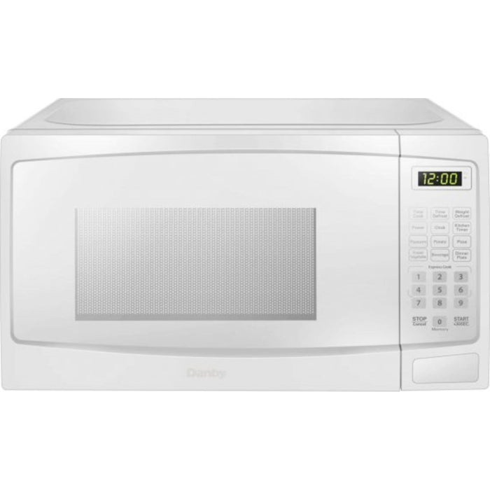 Danby 0.7 cu. ft. Countertop Microwave  -White (DBMW0720BWW)