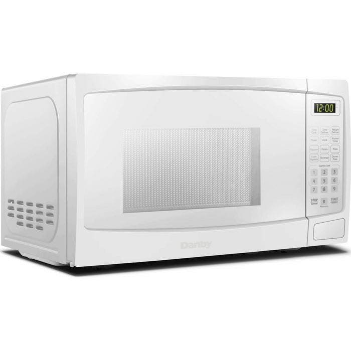 Danby 0.7 cu. ft. Countertop Microwave  -White (DBMW0720BWW)