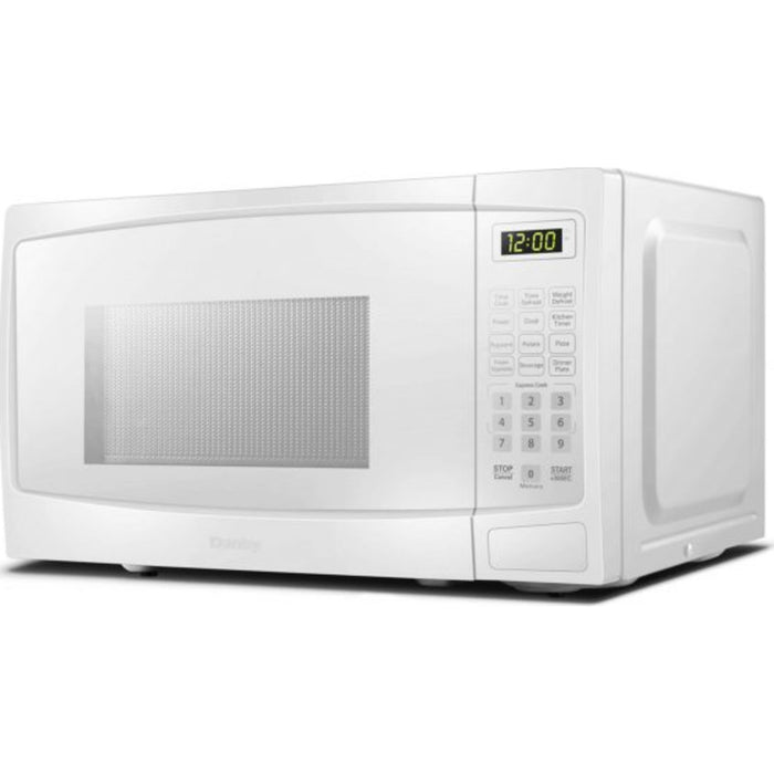 Danby 0.7 cu. ft. Countertop Microwave  -White (DBMW0720BWW)
