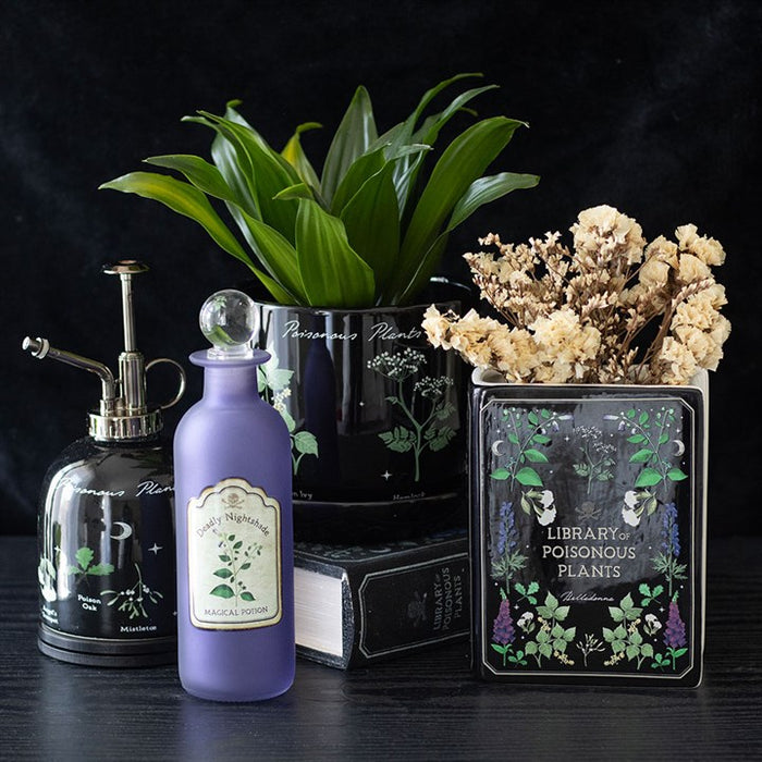 Deadly Nightshade Decorative Glass Potion Bottle 🇬🇧