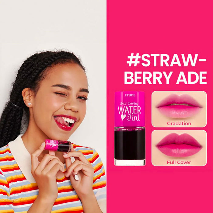 Etude House Dear Darling Water Tint STRAWBERRY ADE Nudie Glow Australia