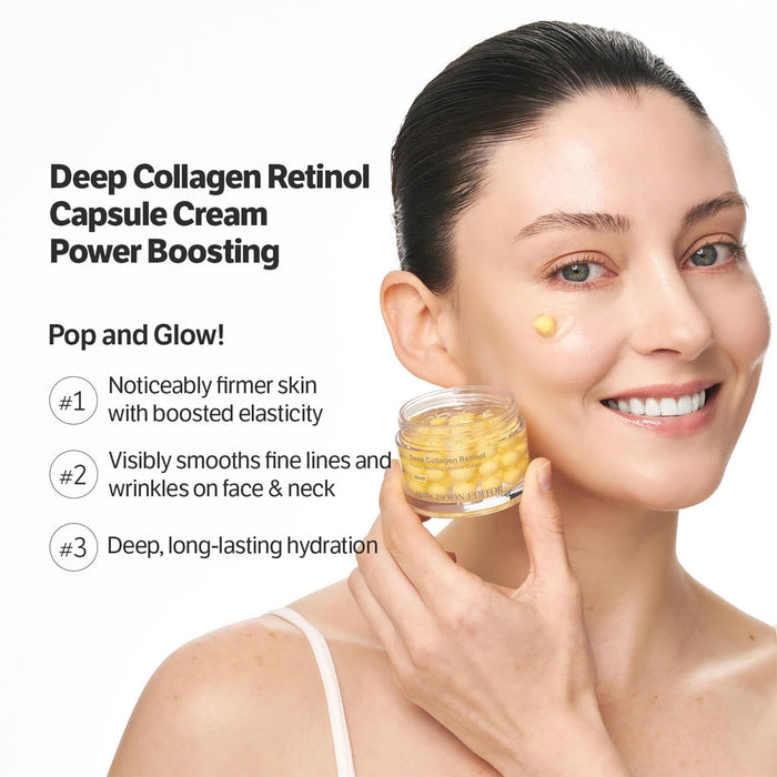 Sungboon Editor Deep Collagen Retinol Power Boosting Capsule Cream Nudie Glow Australia
