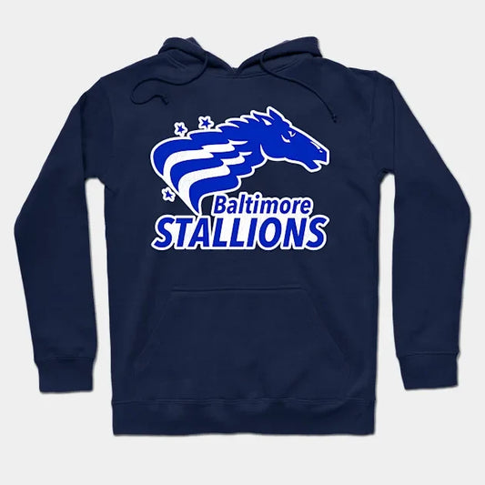 Defunct Baltimore Stallions Football Hoodie