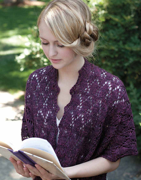 Delaford Wrap Knitting Pattern DownloadImage