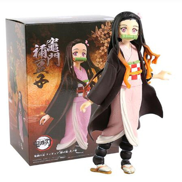 Demon Slayer Tanjiro, Nezuko, Zenitsu, Inosuke Figures