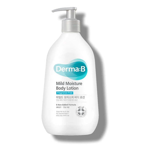Derma:B Daily Mild Moisture Body Lotion 400ml