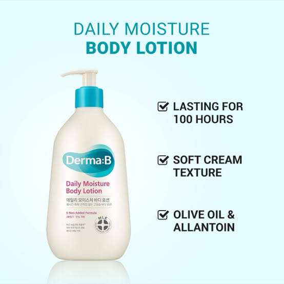 Derma:B Daily Mild Moisture Body Lotion 400ml