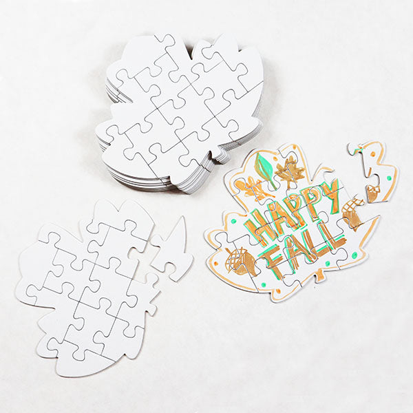 DIY Leaf Puzzle Class Pack
