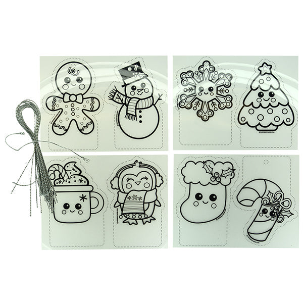 DIY Shrink Film Holiday Ornament Kit