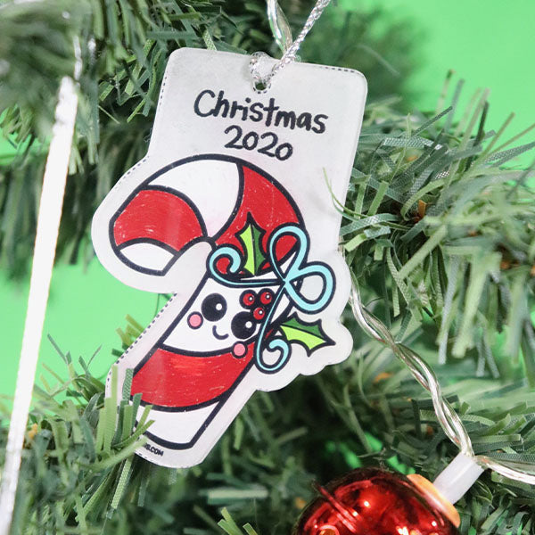 DIY Shrink Film Holiday Ornament Kit