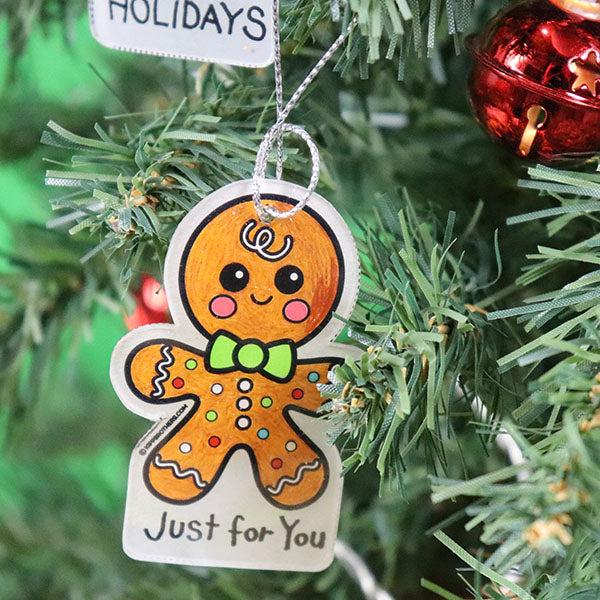 DIY Shrink Film Holiday Ornament Kit