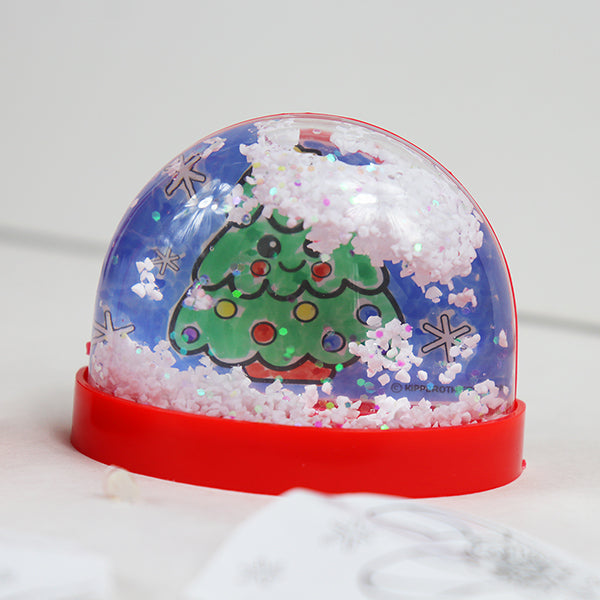 DIY Snow Globe Magnet Kit - Red