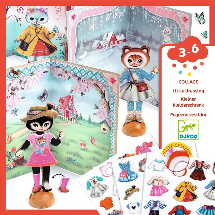 Djeco: Little Wardrobe Collage