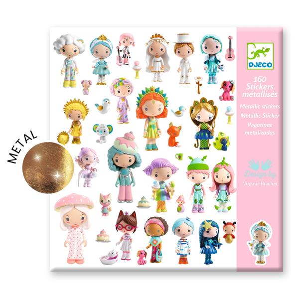 Djeco: Stickers - The Little World of Tinyly Sticker Sheets