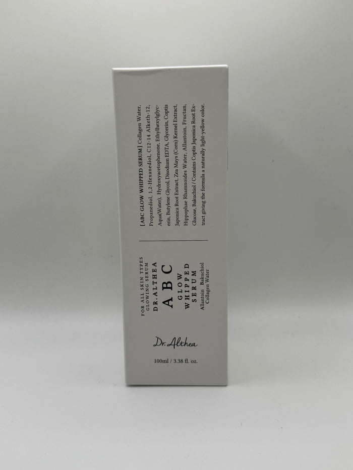 Dr. Althea ABC Glow Whipped Serum full product shot on clean white background