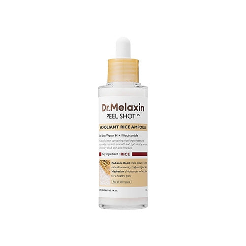 Dr.Melaxin Peel Shot Glow White Rice Peeling Ampoule 80ml / 2.7 fl. oz.