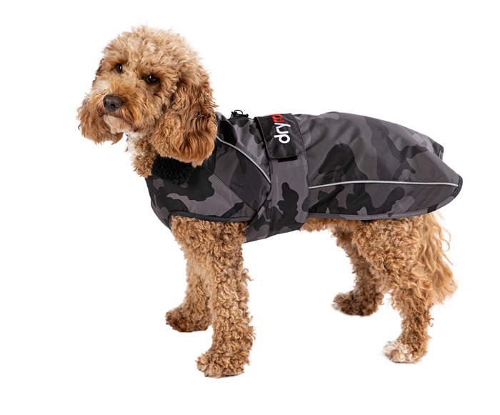 Dryrobe Dog Black/Camo