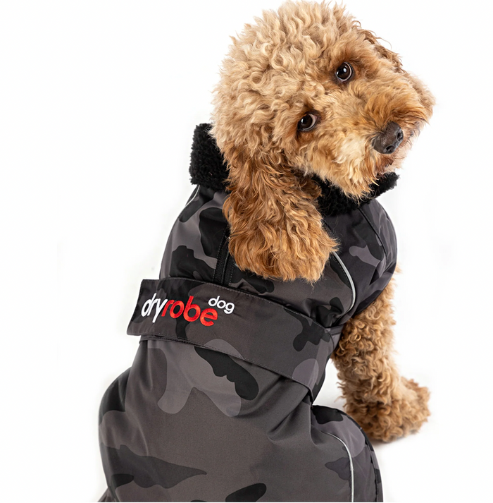 Dryrobe Dog Black/Camo