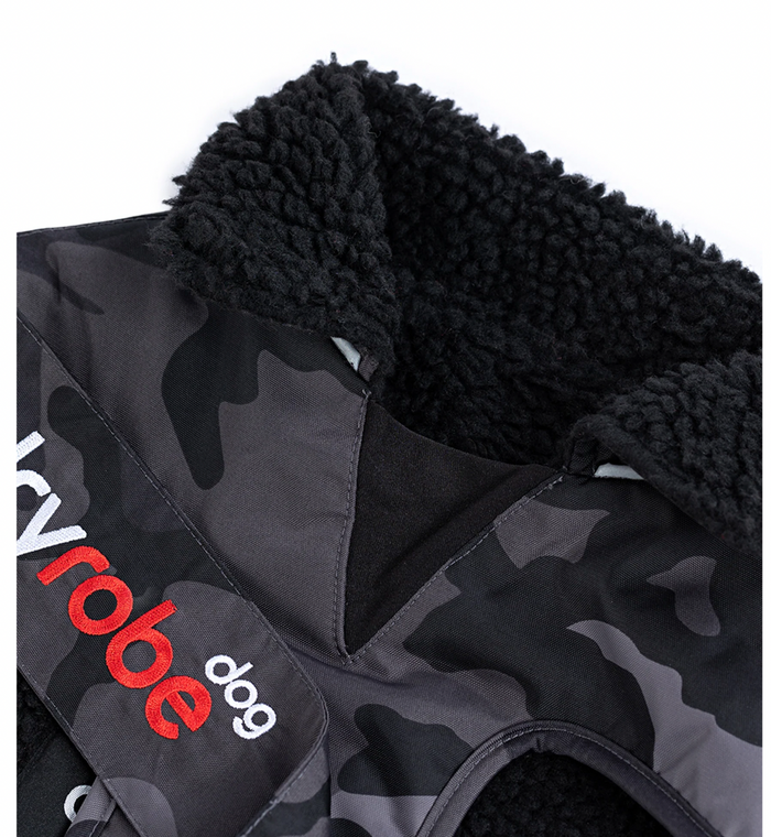 Dryrobe Dog Black/Camo