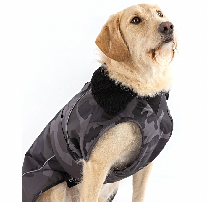 Dryrobe Dog Black/Camo