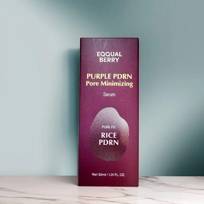 Eqqualberry Purple PDRN Serum Korean pore minimizing with niacinamide