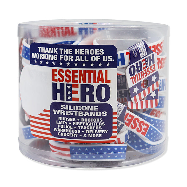 Essential Hero Silicone Wristbands
