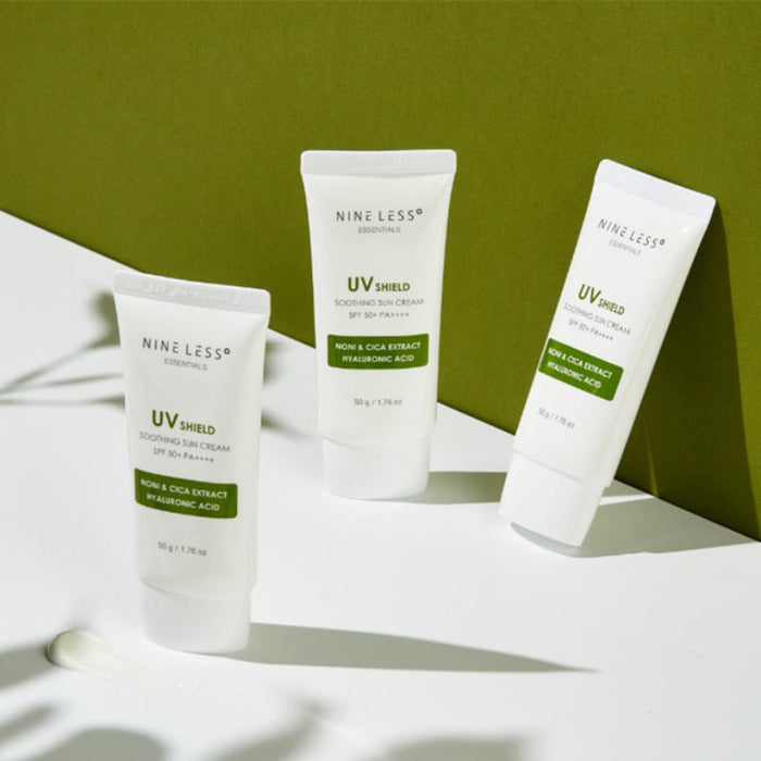 Essentials UV Shield Soothing Sun Cream SPF 50+ PA++++ - Korean-Skincare