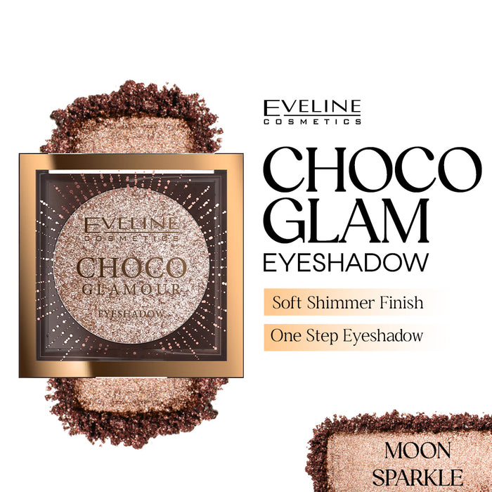 Eveline Cosmetics Choco Glamour Mono Eyeshadow - Moon Sparkle