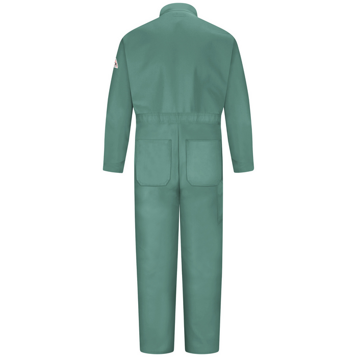 EXCEL FR GRIPPER FRONT COVERALL - VG-Visual Green | Bulwark CEW2