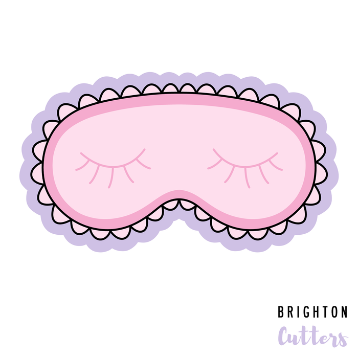 Eye Mask Spa Theme Cookie Cutter